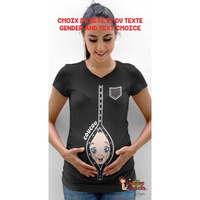 chandail de maternité chemise fashion 278